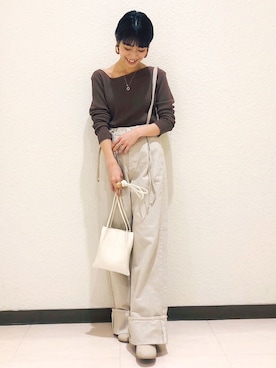 suyako ogawaさん（レディース・155cm）の冬コーディネート