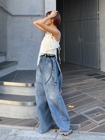 Htage】サイドデザインルーズデニム｜アングリッド（Ungrid）公式通販