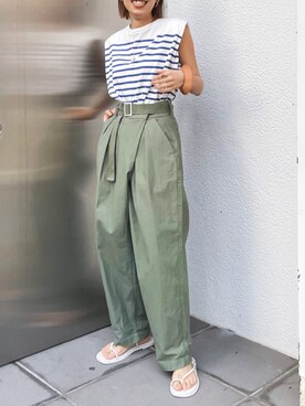 suyako ogawaさん（レディース・155cm）の春コーディネート