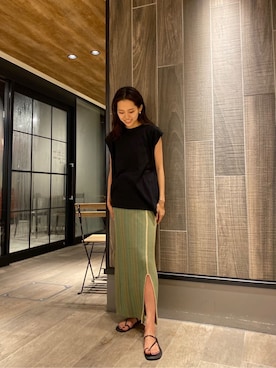 大橋琴乃さん（レディース・165cm）の夏コーディネート