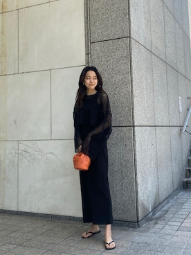 大橋琴乃さん（レディース・165cm）の春コーディネート