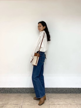 大橋琴乃さん（レディース・165cm）の春コーディネート