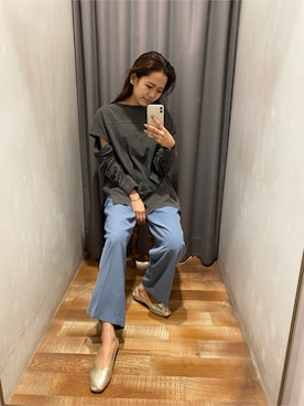 大橋琴乃さん（レディース・165cm）の冬コーディネート