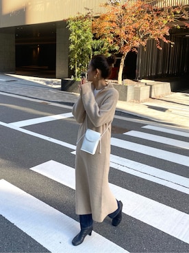 大橋琴乃さん(レディース・165cm)の冬コーディネート