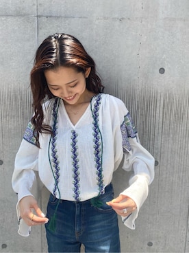 大橋琴乃さん(レディース・165cm)の春コーディネート