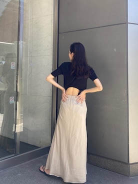 大橋琴乃さん（レディース・165cm）の夏コーディネート