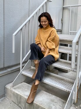 大橋琴乃さん(レディース・165cm)の秋コーディネート
