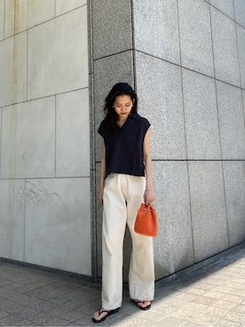 大橋琴乃さん（レディース・165cm）の春コーディネート