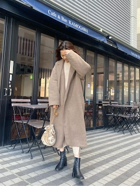 大橋琴乃さん（レディース・165cm）の秋コーディネート