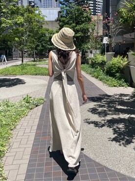 大橋琴乃さん（レディース・165cm）の夏コーディネート