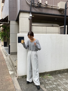 大橋琴乃さん（レディース・165cm）の秋コーディネート