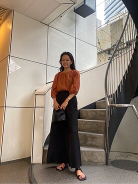 大橋琴乃さん（レディース・165cm）の夏コーディネート