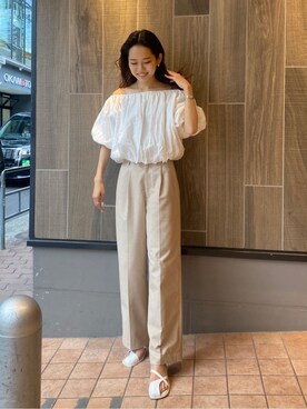 大橋琴乃さん(レディース・165cm)の春コーディネート