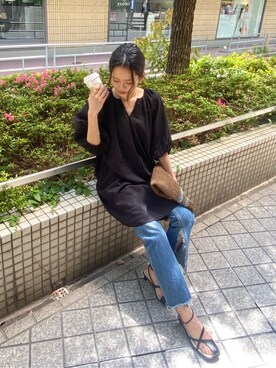 大橋琴乃さん（レディース・165cm）の春コーディネート