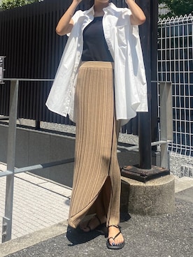 大橋琴乃さん（レディース・165cm）の夏コーディネート