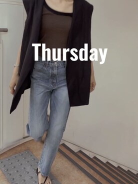 大橋琴乃さん（レディース・165cm）の夏コーディネート