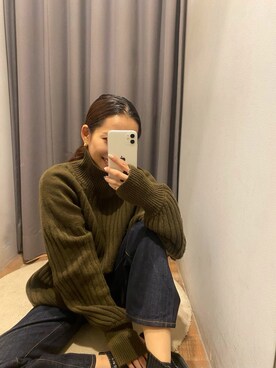 大橋琴乃さん（レディース・165cm）の冬コーディネート