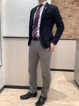BRICK HOUSE by Tokyo Shirts 前橋けやきウォーク店さん(メンズ・170cm)の春コーディネート