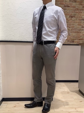 BRICK HOUSE by Tokyo Shirts 前橋けやきウォーク店さん（メンズ・170cm）の春コーディネート