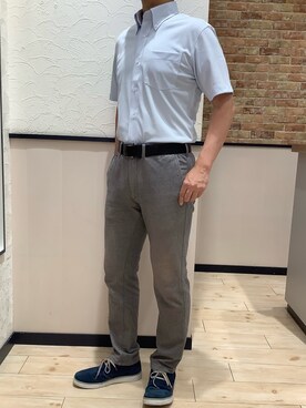 BRICK HOUSE by Tokyo Shirts 前橋けやきウォーク店さん（メンズ・170cm）の夏コーディネート