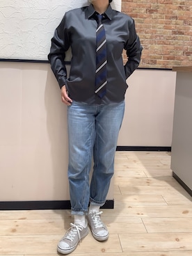 BRICK HOUSE by Tokyo Shirts 前橋けやきウォーク店さん（レディース・156cm）の夏コーディネート