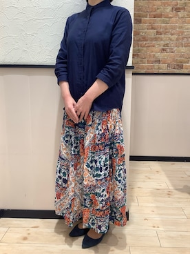 BRICK HOUSE by Tokyo Shirts 前橋けやきウォーク店さん(レディース・154cm)の春コーディネート