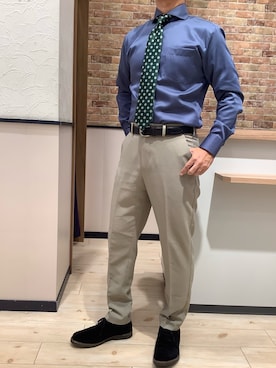 BRICK HOUSE by Tokyo Shirts 前橋けやきウォーク店さん（メンズ・170cm）の秋コーディネート