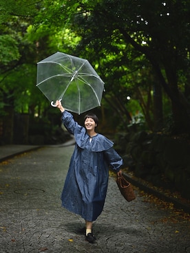 「nest Robe（ネストローブ）のアイテム（ワンピース）」を使った、totoro4さん（レディース・163cm）の春コーディネート