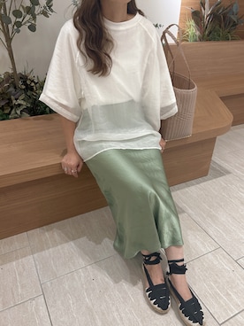 lllmoiyさん（レディース・161cm）の夏コーディネート