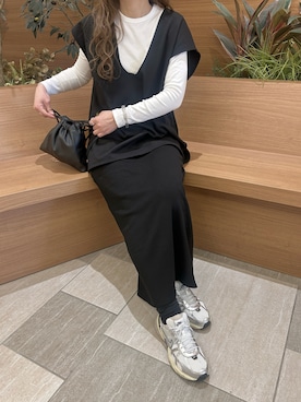 lllmoiyさん（レディース・161cm）の春コーディネート