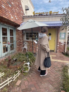 「reca（レカ）のアイテム（トレンチコート）」を使った、lllmoiyさん（レディース・161cm）の春コーディネート