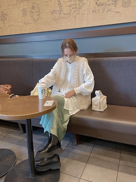 lllmoiyさん（レディース・161cm）の冬コーディネート