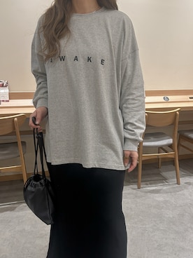 「pr」｜lllmoiyさん（レディース・161cm）の冬コーディネート