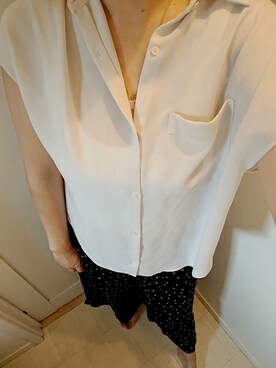 「ドットパンツ」｜Ropetさん（レディース・164cm）の夏コーディネート