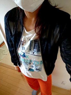 「FRAY I.D（フレイアイディー）のアイテム（ブルゾン）」を使った、Ropetさん（レディース・164cm）の夏コーディネート