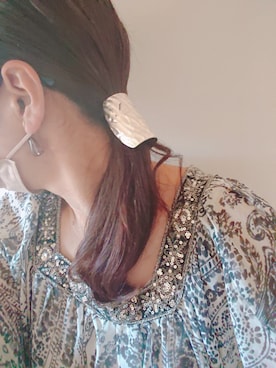 「salut!（サリュ!）のアイテム（アクセサリー）」を使った、Ropetさん（レディース・164cm）の春コーディネート