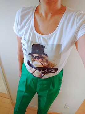 「SHEL’TTER（シェルター）のアイテム」を使った、Ropetさん（レディース・164cm）の夏コーディネート
