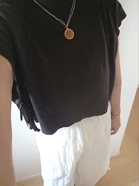 「CASTELLER（カステリェール）のアイテム」を使った、Ropetさん（レディース・164cm）の夏コーディネート