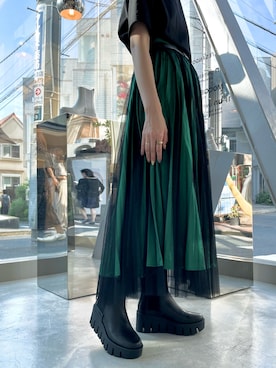 「UNITED NUDE（ユナイテッドヌード）のアイテム」を使った、UNITED NUDEさん（レディース・165cm）の秋コーディネート