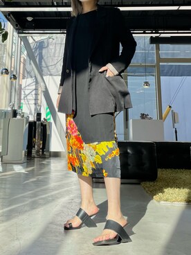 「driesvannoten」｜UNITED NUDEさん（レディース・160cm）の春コーディネート