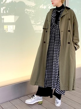 「UNITED NUDE（ユナイテッドヌード）のアイテム」を使った、UNITED NUDEさん（レディース・155cm）の秋コーディネート