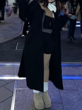 「アイテム（トレンチコート）」を使った、ranさん（レディース・162cm）の秋コーディネート