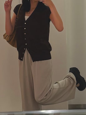 「STANDOIL（スタンドオイル）のアイテム」を使った、ranさん（レディース・162cm）の夏コーディネート