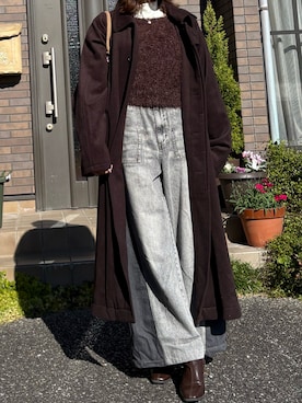 「アイテム（その他トップス）」を使った、ranさん（レディース・162cm）の冬コーディネート