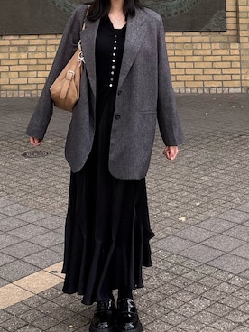 「Heather（ヘザー）のアイテム」を使った、ranさん（レディース・163cm）の春コーディネート