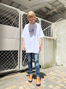 「surt（サート）のアイテム」を使った、udaharukaさん（レディース・155cm）の夏コーディネート