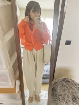ぞろさん(レディース・155cm)の夏コーディネート