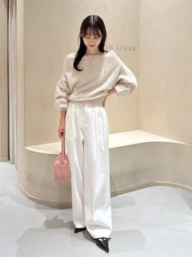 kon_lemageさん（骨格ウェーブ・レディース・158cm）の秋コーディネート