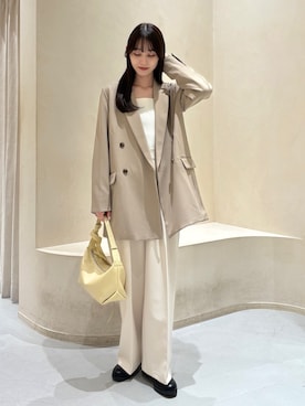 「CAPRICIEUX LE'MAGE（カプリシューレマージュ）のアイテム」を使った、kon_lemageさん（レディース・158cm）の秋コーディネート