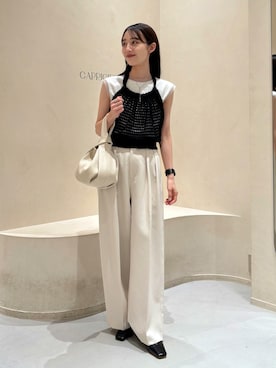 「アイテム（パンプス）」を使った、kon_lemageさん（レディース・158cm）の夏コーディネート